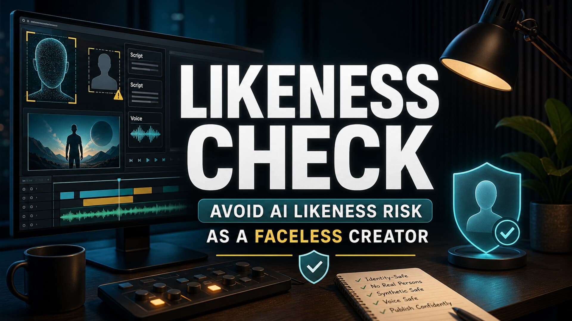 How Faceless Creators Can Avoid AI Likeness Risks on YouTube
