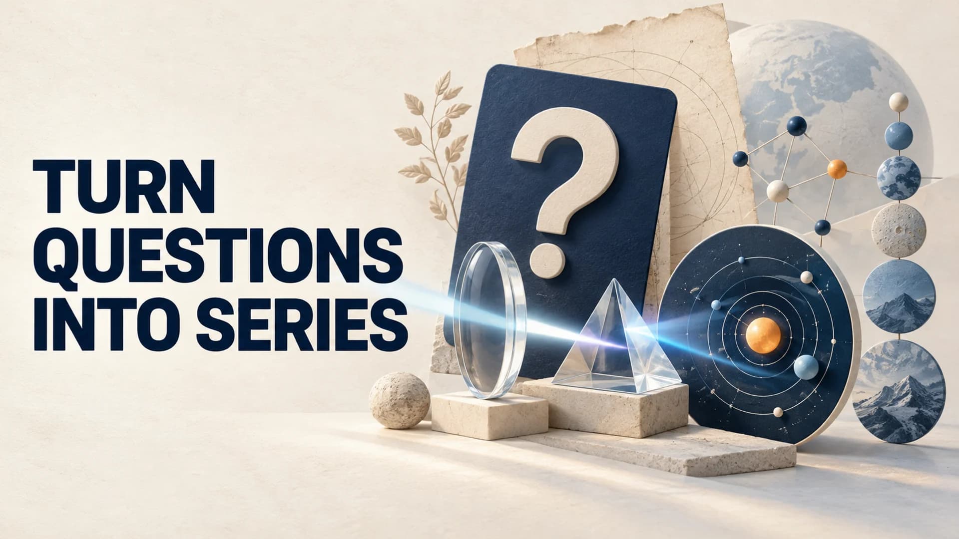 Faceless Science Explainer Channel: Turn Questions Into a Series
