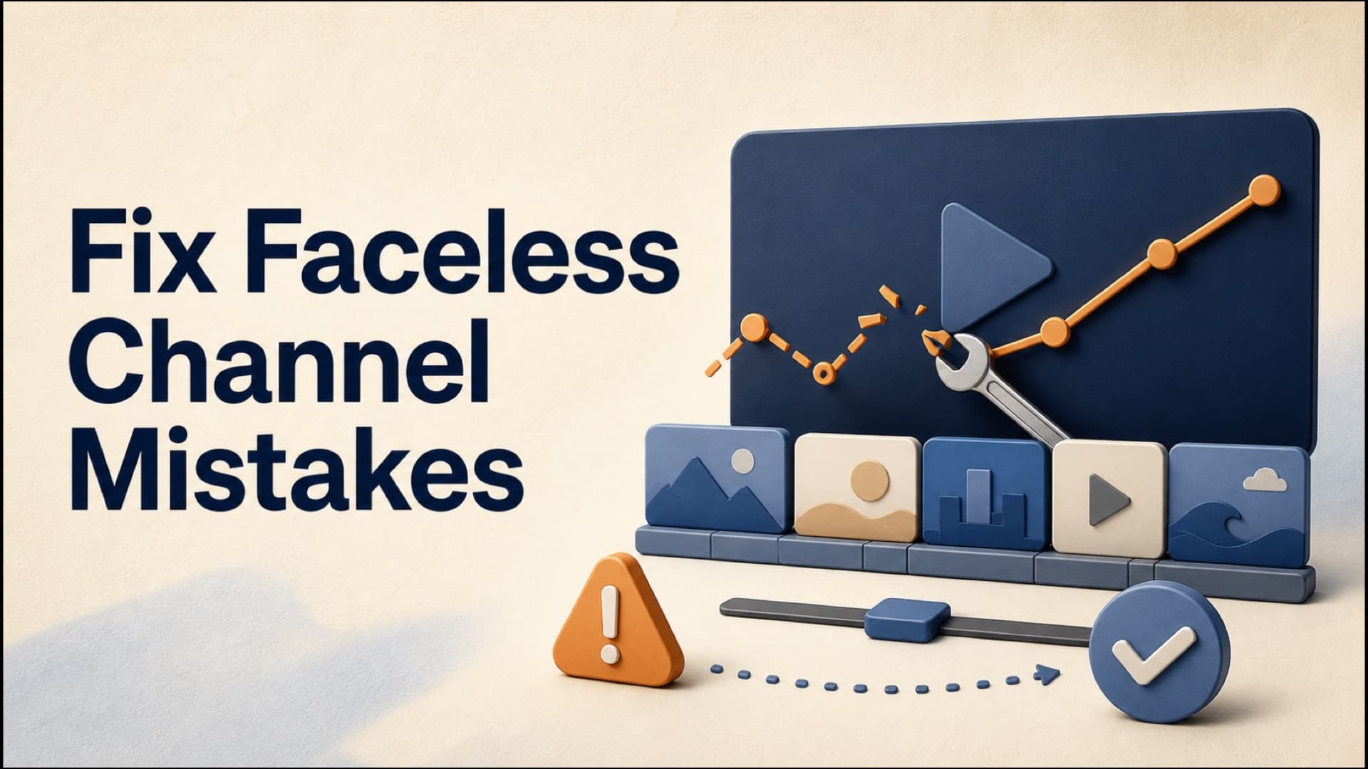 7 Faceless YouTube Channel Mistakes Killing Long-Form Growth