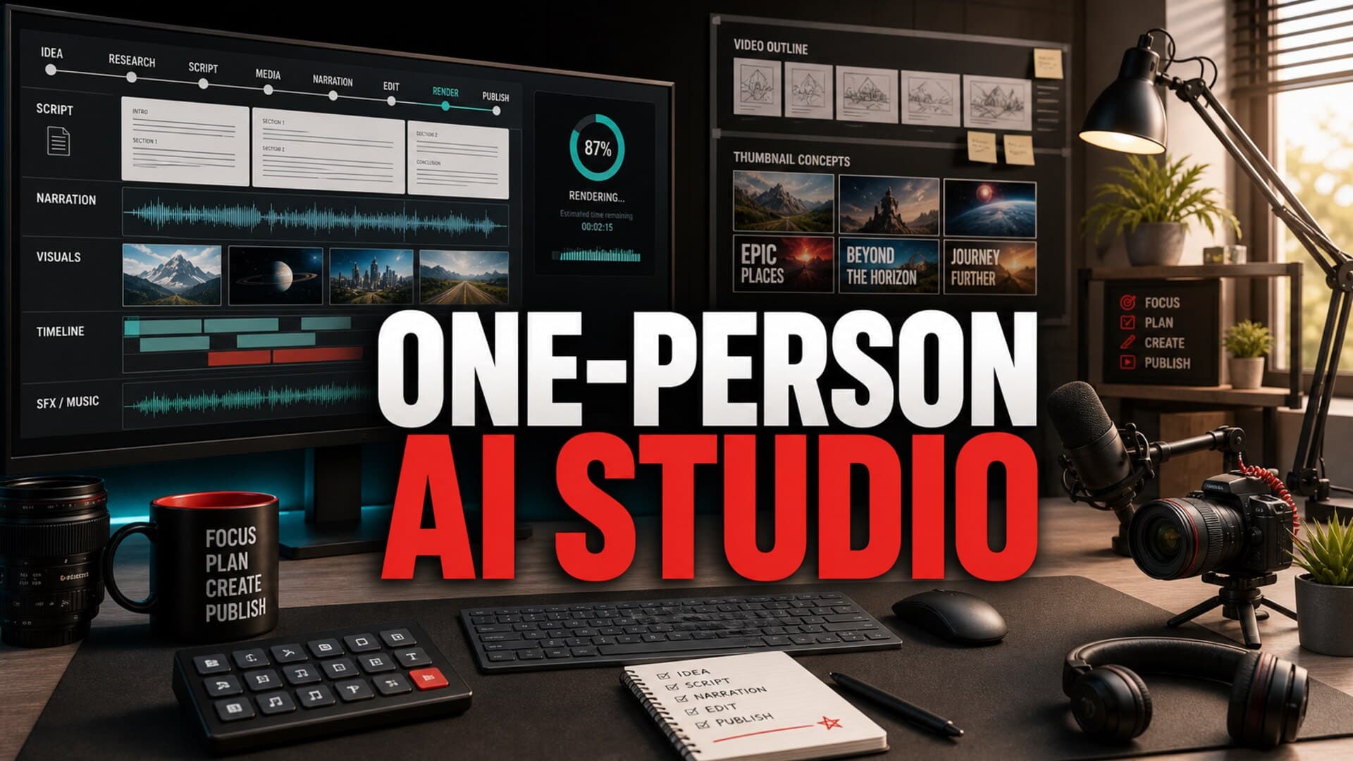 How to Build a One-Person AI Video Studio for Long-Form YouTube