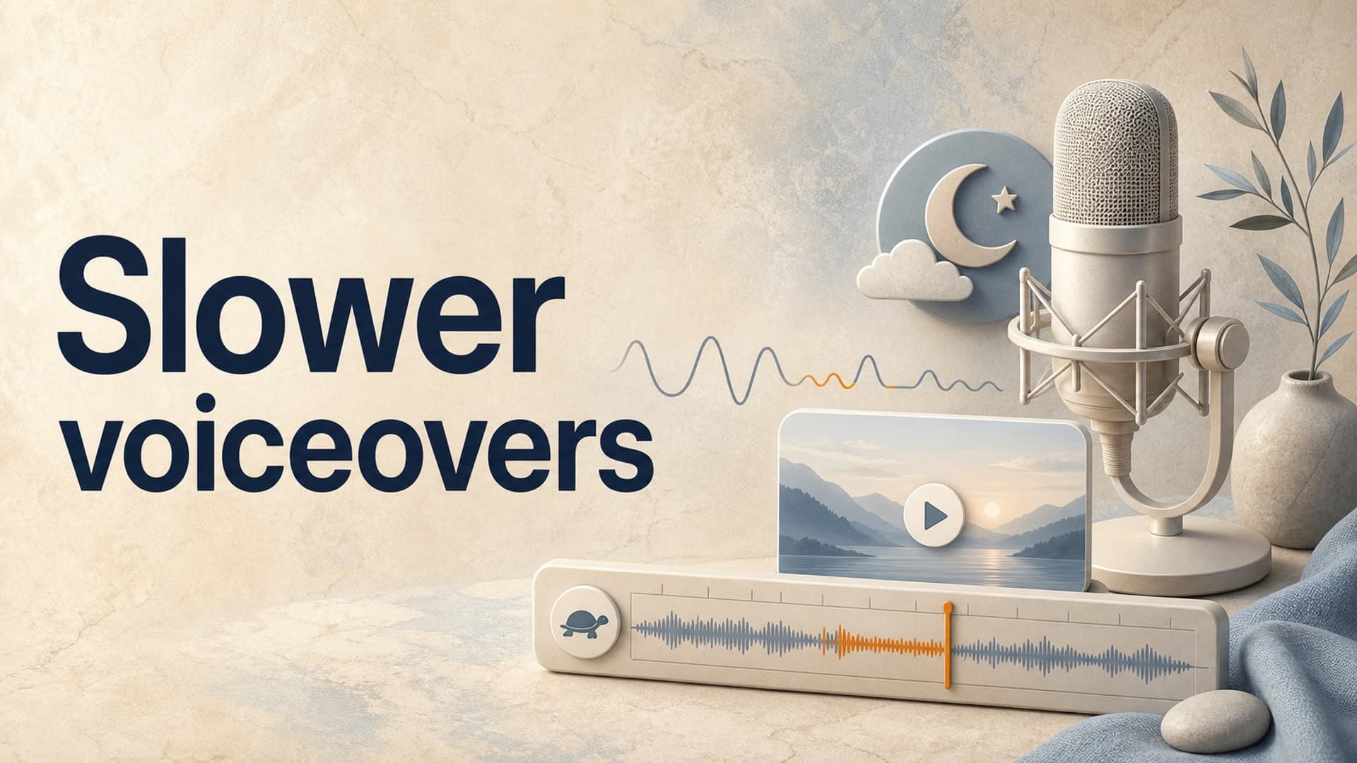 Why Sleep Channels Need Slower Voiceovers Than You Think