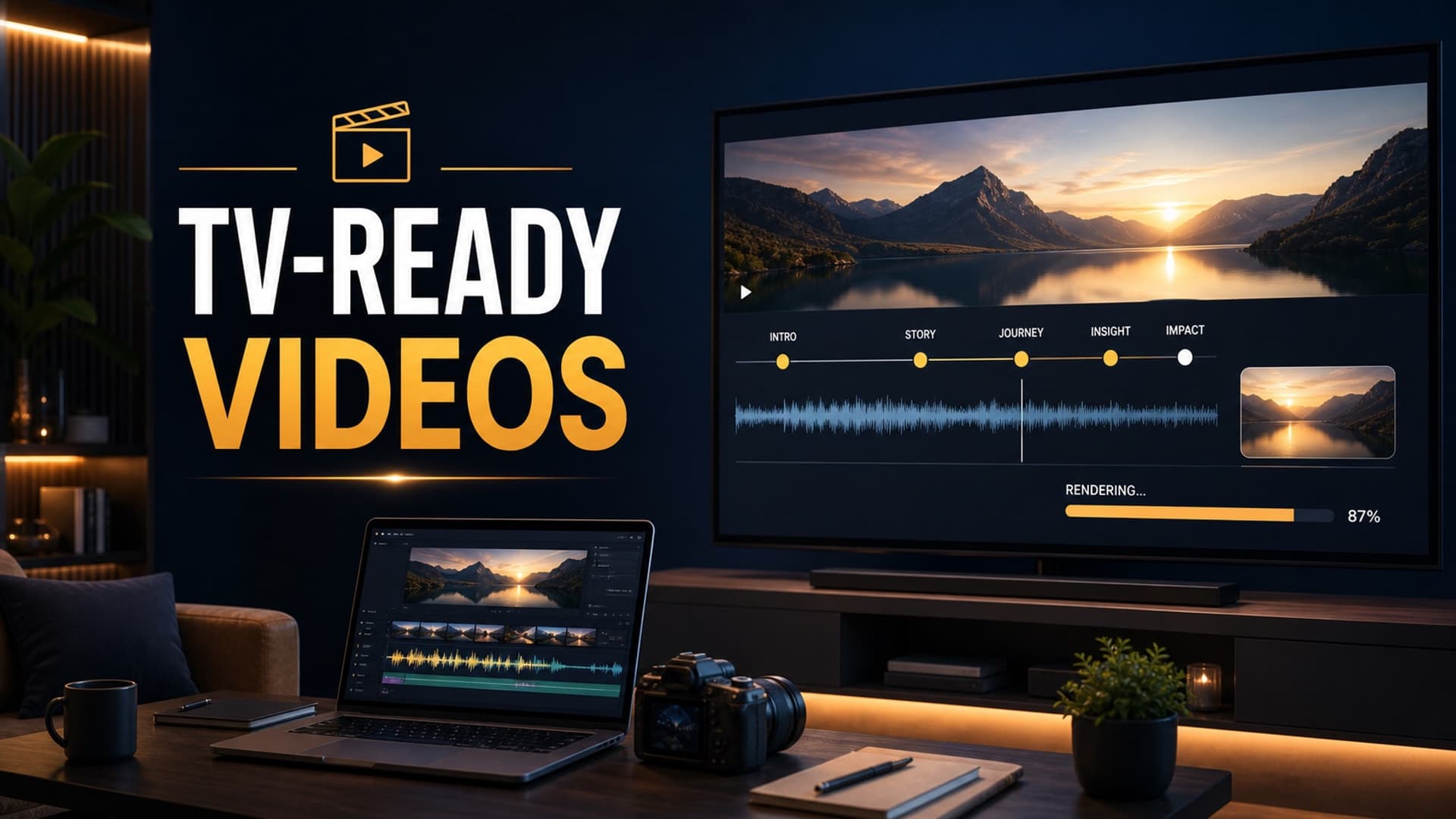 How to Make Faceless YouTube Videos Feel Ready for the TV Screen